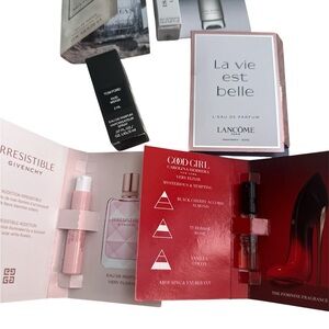 Irresistible Givenchy, Good Girl and more lot of 6 assort sample size travel